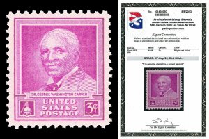 Scott 953 1948 3c George Carver Issue Mint Graded XF-Sup 95 NH with PSE CERT