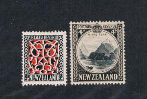 New Zealand 209;213a MH (N0038)
