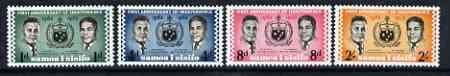 SAMOA - 1963 - Independence, 1st Anniv - Perf 4v Set - Mint Never Hinged