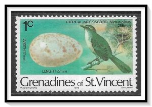 St Vincent Grenadines #133 Birds & Eggs MNH