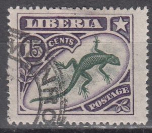 Liberia. scott no 105 used