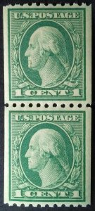 StampGeek Scott #441 MINT PAIR, VF/XF, NEVER HINGED  PERF 10 HOR, SL WTRMK