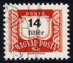 Hungary #J251 Postage Due; CTO (0.25)