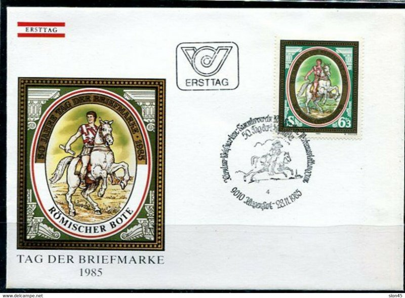 Austria 1985 First Day Cover Ersttag Mi 1831 Special cancel 11137 