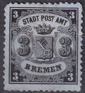 Bremen #1  Unused CV $200.00  (Z7628)