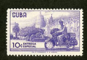 CUBA E28 USED SCV $0.80 BIN $0.35 MOTORCYCLES