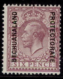 BECHUANALAND PROTECTORATE GV SG96, 6d reddish purple, M MINT. Cat £75.