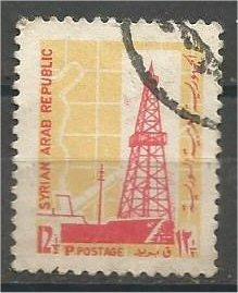 SYRIA, 1968 used 21/2p, Oil Derrick, Scott 252