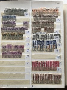 Nigeria: 2 Pages with Colonial Stamps