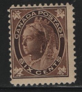 Canada 71 Hinged, 1897-98 Queen Victoria, SINGLE