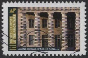 France 5598 (used) architectural heritage: Royal Saltworks, Arc-et-Senans (2019)