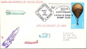 May 15 1983 - 50th Anniversary La Salle County Stamp Club - F36506