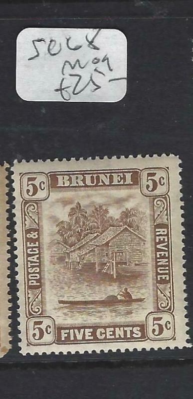 BRUNEI  (P1005BB)  5C  SG 68    MOG