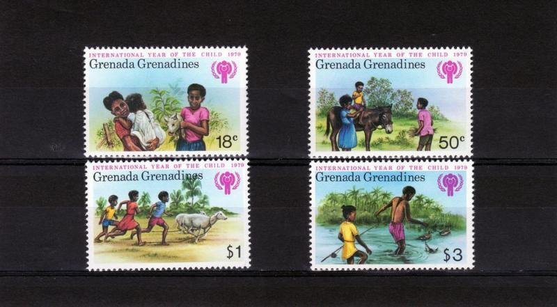 Grenada Grenadines 1979 IYC Set 4 values Perforated Mint (NH)