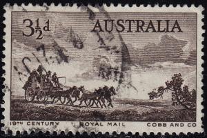 Australia - 1955 - Scott #281 - used - Royal Mail