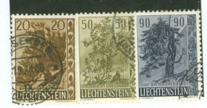 Liechtenstein #326-328 Used Single (Complete Set)