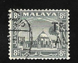 Malaya Selangor 1935 - U - Scott #50