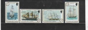 TRISTAN DA CUNHA #324-327 1983 SHIPS MINT VF NH O.G