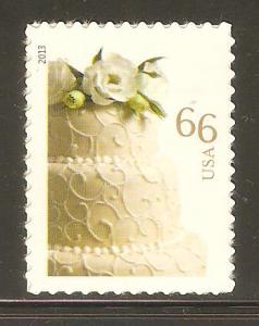 #4735 Wedding Cake Single Mint NH