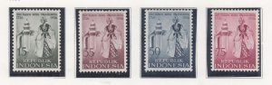 INDONESIA, 1956 Bicentenary of Djokjakarta set of 4, lhm.