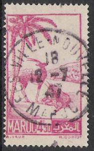 French Morocco #212 Oryxes Used