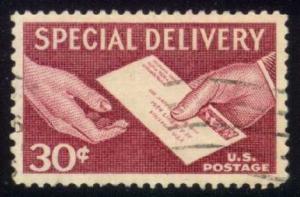 US #E21 Hand Delivery, used (0.25)
