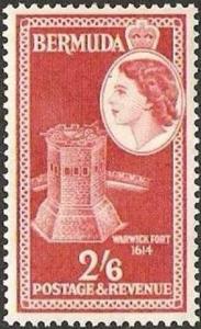 Bermuda 1953 Scott 159 Warwicke Fort MLH