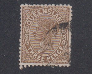 Australia-Queensland - 1892 - SC 93 - Used