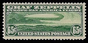 MALACK C13 VF OG NH, natural gum skip, nice baby zep, fresh! k0917 