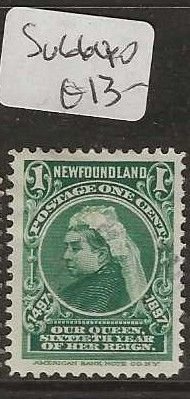 NEWFOUNDLAND  SG60 QV   1C   VFU      P0609A H