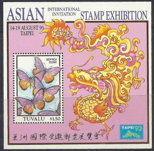 Tuvalu.  MNH. TAIPEI'93. Souvenir sheet, 647.