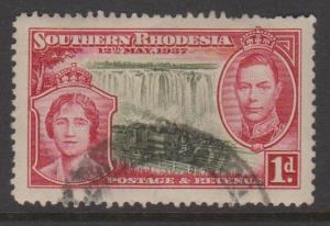 Southern Rhodesia Sc#38 Used