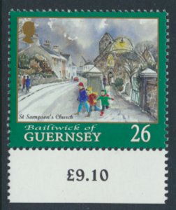 Guernsey  SG 878  SC# 721  Christmas 2000   Mint Never Hinged see scan 