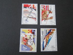 Cyprus 1992 Sc 791-94 Specimen set MNH