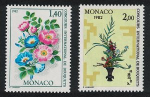 Monaco Monte Carlo Flower Show 1982 2v 1981 MNH SG#1540-1541