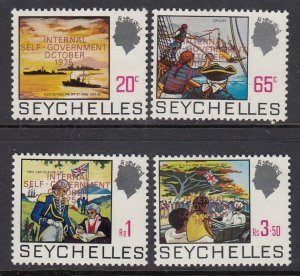 Seychelles 327-30 Self-government mint