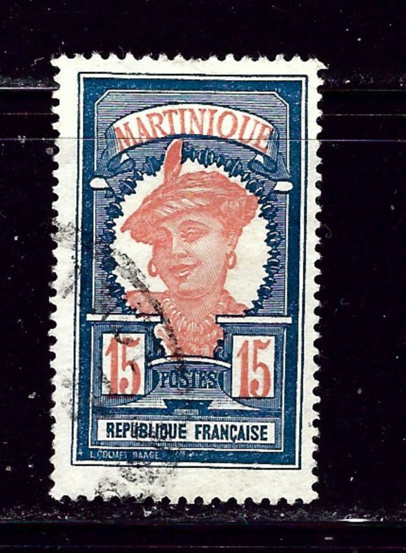 Martinique 72 Used 1928 issue