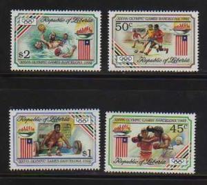 Liberia MNH sc# 1151-4 Olympics 10CV $17.00