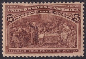 #234 Mint OG, VF (CV $55 - ID33905) - Joseph Luft