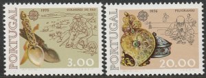 Portugal 1976 Sc 1283-4 set MNH**