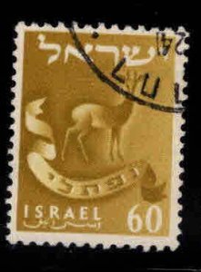 ISRAEL Scott 110 Used Tribes stamp  Wmk 302