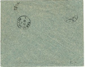 German East Africa 1906 Langeburg cancel on cover to Germany