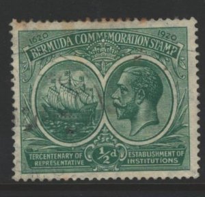 Bermuda Sc#56 Used