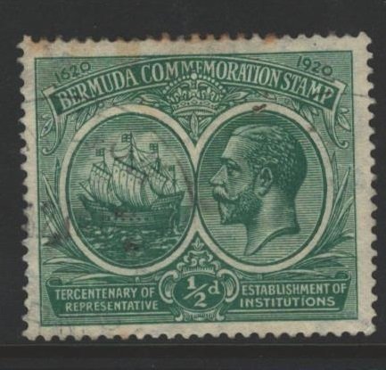 Bermuda Sc#56 Used