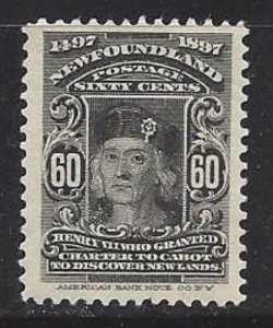 Newfoundland #74 OG