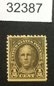 US STAMPS #551 MINT OG NH  LOT #32387