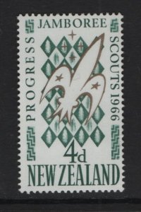 New Zealand  #378 MNH  1966  scouting