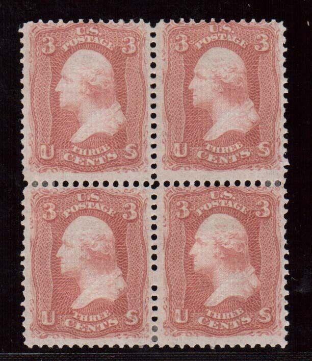 USA #94 Mint F Grill Variety Rare Block