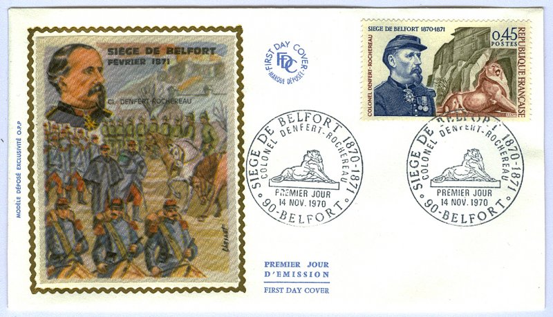 France 1291 First Day Cover