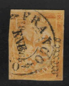 MEXICO Scott 23 Used coat of Arms stamp